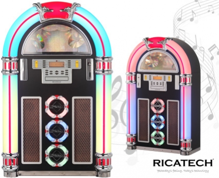 Groupdeal - Retro Jukebox RR-1600 van Ricatech