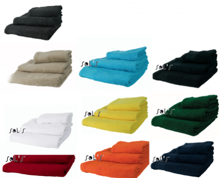 Groupdeal - Set van 10 handdoeken! Kwalitatief hoogwaardige grote handdoeken van 100% katoen en 400g/m2!