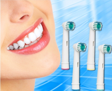 Groupdeal - Set van 8 opzetborstels geschikt voor alle gangbare Oral – B elektische tandenborstels!
