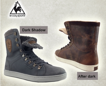Groupdeal - sneakers van het bekende merk Le coqsportif! In de kleuren afterdark/darkshadow!