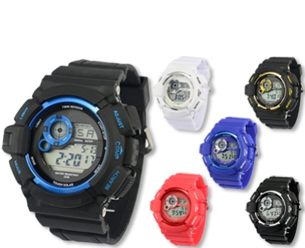 Groupdeal - Sportief horloge in 6 verschillende kleuren!