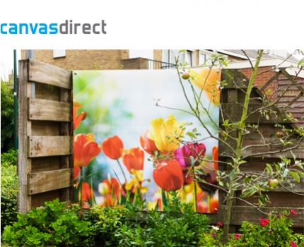 Groupdeal - Tuindoeken van CanvasDirect voor in de tuin!