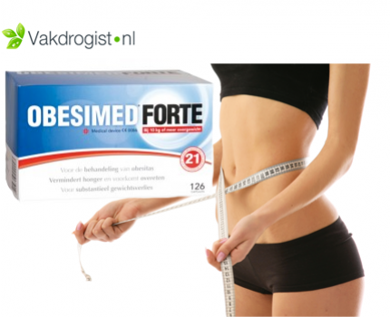 Groupdeal - TWEE grote verpakkingen Obesimed Forte hulp bij afslanken