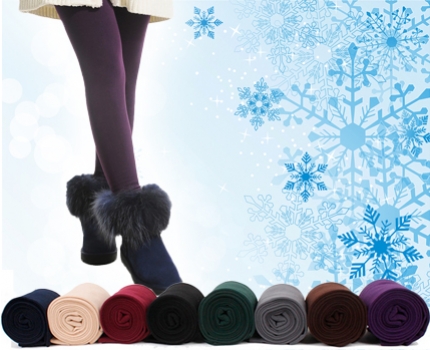 Groupdeal - Winterleggings; In 9 kleuren met fleece