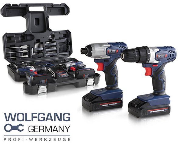 Groupdeal - Wolfgang 72-delige Boormachineset