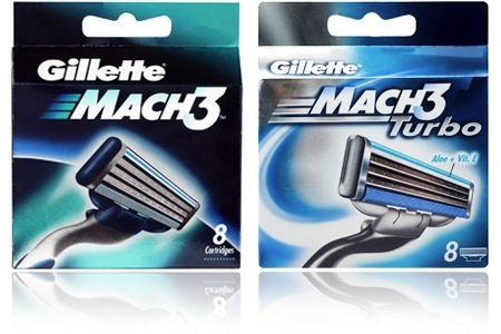 Groupon - 1 Of 2 Pack Gillette Mach 3 Of Gillette Mach 3 Turbo Scheermesjes Van Shavesavings.com (Vanaf € 10,99)