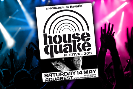 Groupon - € 18,75 Kaartje Voor Housequake Festival, Zaterdag 14 Mei, Aquabest In Eindhoven (Waarde € 37,50)