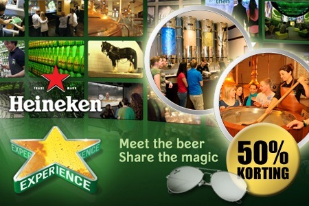 Groupon - Heineken Experience; Toegangskaart, Nu Met Gratis Zonnebril!