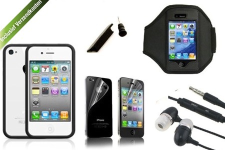 Groupon - Iphone Hardloopbanden, Optioneel Met Bumper, Beschermfolie, Oordopjes En Dustprotector, Inclusief Verzendkosten (Vanaf € 13)