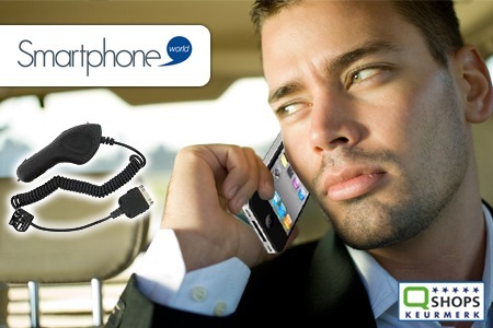 Groupon - Mobiparts Autolader Apple Iphone 2G/3g/3gs/4 Bij Smartphoneworld.nl, Eenvoudig Aan Te Sluiten In Je Auto Op De Sigarettenaansteker. Gratis Thuisberzorgd!