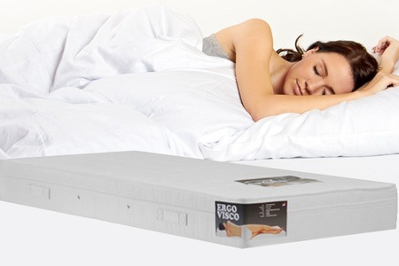 Groupon - Nasa-traagschuim matrassen met 500/m2-pocketvering (gratis bezorging)