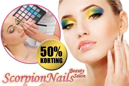 Groupon - Scorpionnails Beautysalon; Visagie Workshop!