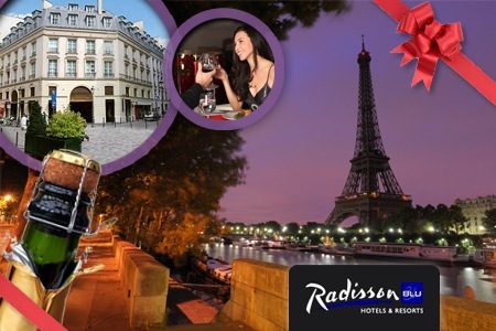 Groupon - Twee Nachten Met Twee Personen In Parijs! Laat Je Luxe Verwennen In Het Hotel Radisson Blu Paris Opera, Met Diner Met Champagne!