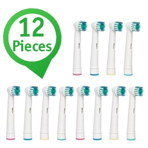 iBood - 12 Universele opzetborstels voor je elektrische tandenborstel