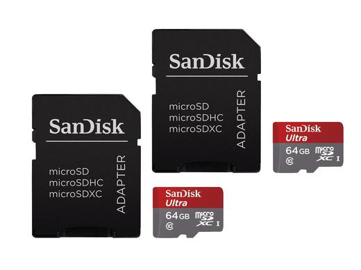 iBood - 2x Sandisk microSDXC Kaarten 64 GB