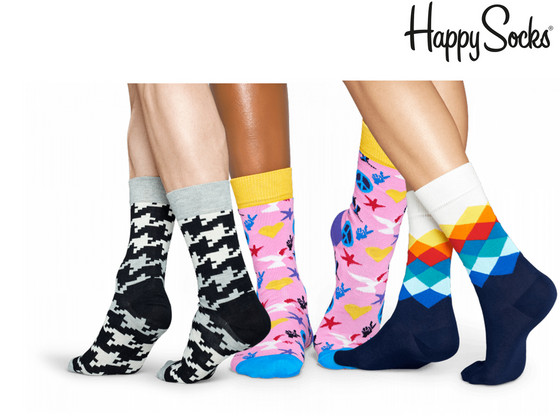 iBood - 6 Paar Happy Socks
