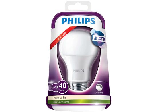 iBood - 8x Philips Dimbare LED Lampen 6W