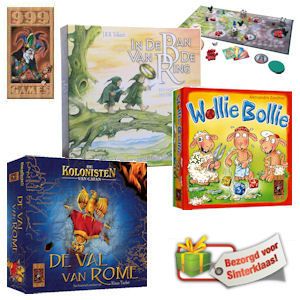 iBood - 999 Games Gift Set: In de Ban van de Ring, De Val van Rome en Wollie Bollie