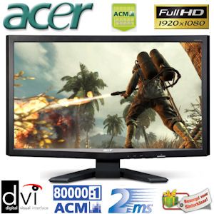 iBood - Acer 24 inch Full HD Breedbeeld Flatscreen Monitor 2ms