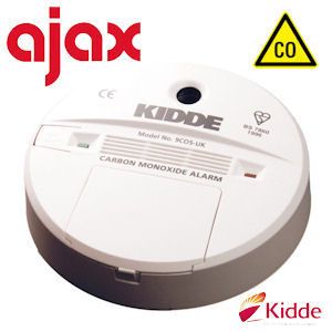 iBood - Ajax-Kidde Koolmonoxide Melder met 3 AA-Batterijen en 5 Jaar Garantie