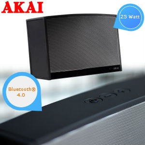 iBood - Akai Bluetooth Speaker 4.0 black AWS10BK