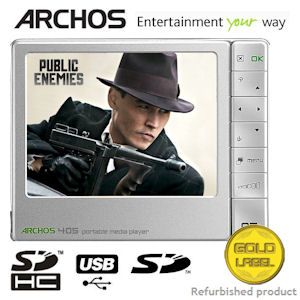 iBood - Archos 405 Portable Media Player (Archos Gold Label Refurbished)