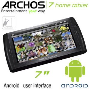 iBood - Archos 7 Home Tablet 8GB met 17,7 cm (7 ") touch screen - Surfen op de bank