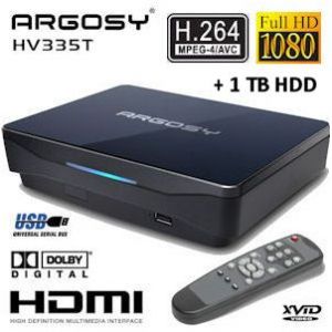 iBood - Argosy Full HD Multimediaspeler met 1TB interne HDD en HDMI Aansluiting