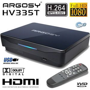 iBood - Argosy Full HD Multimediaspeler met Interne HDD Support en HDMI Aansluiting