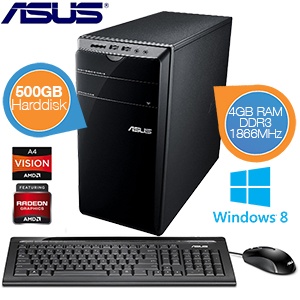 iBood - Asus desktop PC – perfect als allround gezinscomputer