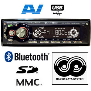 iBood - AV Autoradio 8940BT met Bluetooth Car kit
