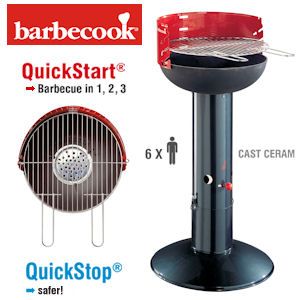 iBood - Barbecook Houtskool BBQ met QuickStart en QuickStop