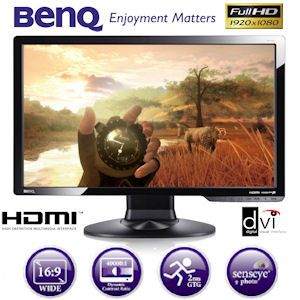 iBood - BenQ 23-inch 2ms GTG HDMI 1.3 Full HD Monitor