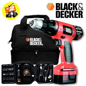 iBood - Black & Decker Accuschroefboormachine met 2 accu’s en extra tools