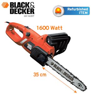 iBood - Black & Decker GK1635T - 1600 Watt krachtige kettingzaag voor boomonderhoud en vellen van bomen (Refubished)