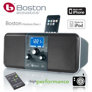 iBood - Boston Horizon Duo-i High Performance Speakerdock met AM/FM radio