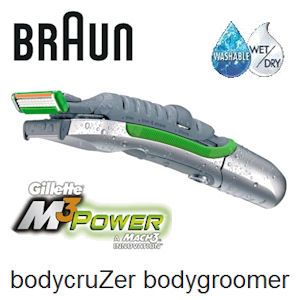 iBood - Braun Bodycruzer B50 Elektrische Precisietrimmer en Gillette Scheermes