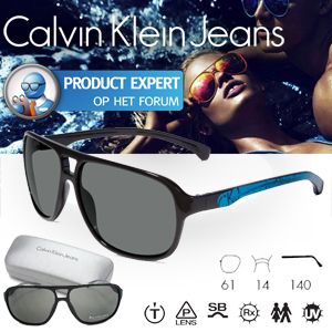 iBood - Calvin Klein Jeans hippe unisex zonnebril uit de 2012 collectie