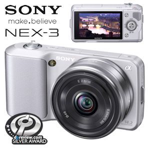 iBood - Compacte Sony NEX-3 Camera met Verwisselbare Lenzensysteem