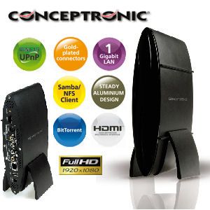 iBood - Conceptronic  Grab'n'GO Full HD Media Player