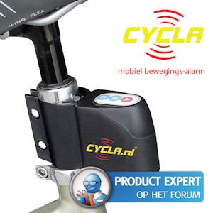 iBood - Cycla Fietsalarm Inclusief 9V Batterij