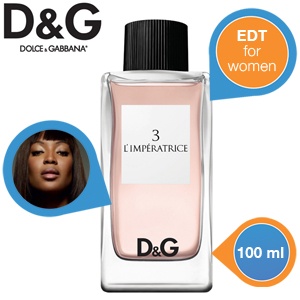 iBood - D&G zomerse EDT voor dames: 3 L'IMPERATRICE - 100 ml