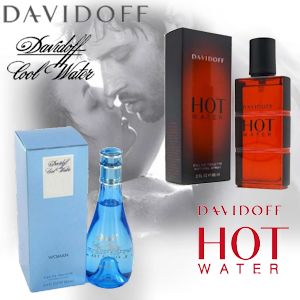iBood - Davidoff Cool Water Woman 100 ml & Davidoff Hot Water Man 110 ml EDT