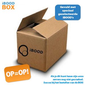 iBood - De beruchte iBOOD BOX! - Kartonnen doos met inhoud