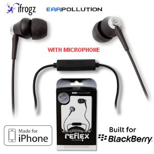iBood - De iFrogz Earpollution Reflex; trendy in-ears van iFrogz met microfoon!