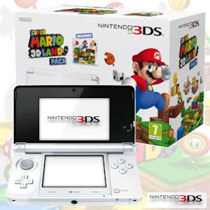 iBood - De Nintendo 3DS Ice White met Super Mario 3D Land!