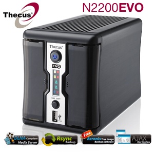 iBood - De Thecus N2200EVO NAS Server neemt al jouw muziek, films en foto’s veilig in beheer