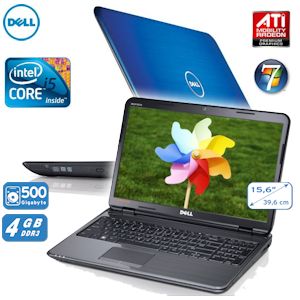 iBood - DELL Inspiron 15R Blauwe i5-460M notebook met 500GB HDD
