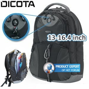 iBood - Dicota 13 - 16.4 inch laptop rugzak 'BacPac Mission'