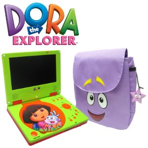 iBood - Draagbare Dora DVD-speler met Dora Rugzak